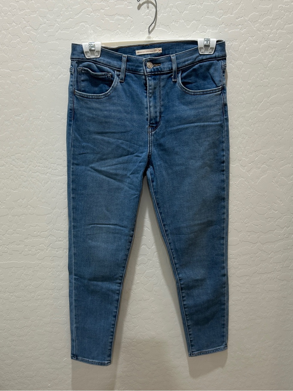 Levi’s 720 High Rise Super Skinny Crop Jeans